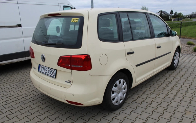 Volkswagen Touran cena 25700 przebieg: 455600, rok produkcji 2016 z Orzesze małe 211